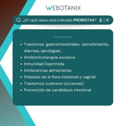 Webotanix Probiotax Microbiota 30 Dosis 150g Sabor Cacao