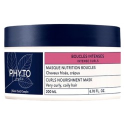 Phyto Mascarilla Nutrición Intensa Para Rizos 200 ml