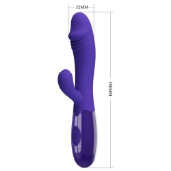 Pretty Love Snappy Youth Vibrador & Estimulador Punto G Violeta