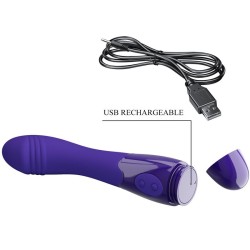 Pretty Love Elemental Youth Dildo Vibrador Violeta