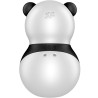 Satisfyer Pocket Panda Estimulador & Vibrador Blanco Y Negro