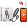 Oninder Denver Huevo Vibrador Negro 7 X 2.7 Cm con App Gratuita