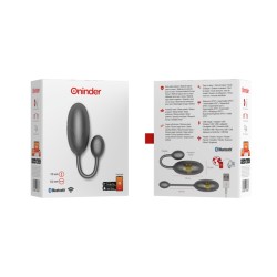 Oninder Tokyo Huevo Vibrador Rosa 7.5 X 3.2 Cm Con App Gratuita