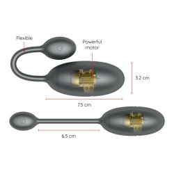 Oninder Tokyo Huevo Vibrador Rosa 7.5 X 3.2 Cm Con App Gratuita