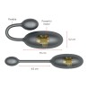 Oninder Tokyo Huevo Vibrador Rosa 7.5 X 3.2 Cm Con App Gratuita