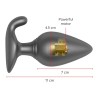 Oninder Rio Plug Anal Vibrador Negro Con App Gratuita