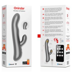 Oninder Oslo Vibración & Rotación Negro Con App Gratuita