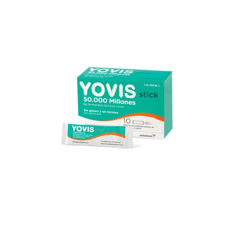 Yovis Stick 10 Sobres Bucodispersables