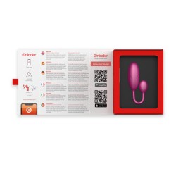 Oninder Denver Huevo Vibrador Rosa 7 X 2.7 Cm con App Gratuita