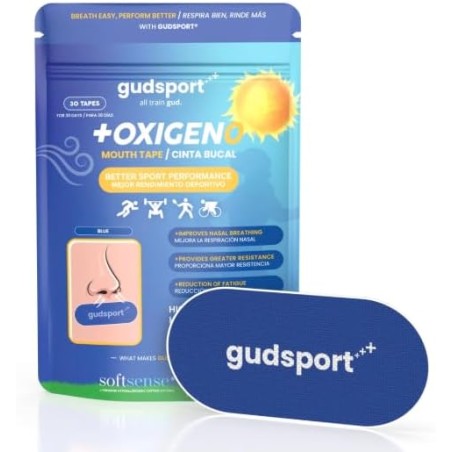 Gudsport +Oxigen Cinta Bucal Deporte 30 strips