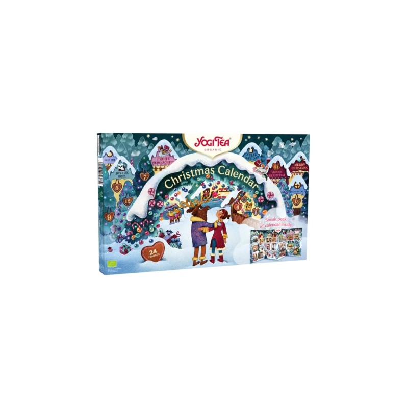 Yogi Tea Christmas Calendario Adviento 2025 Selección De Infusiones 24 Unidades Yogi Tea Christmas Calendario Adviento 2025 Selección De Infusiones 24 Unidades