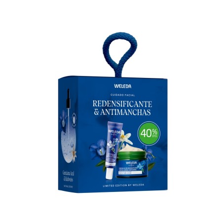 Weleda Cofre Genciana Redensificante y Antimanchas Crema de día 40ml + Contorno de Ojos 12ml