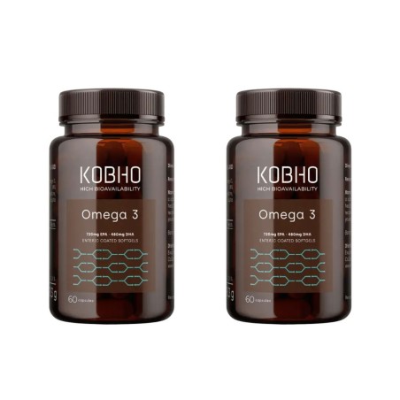 Kobho Duplo Omega 3 60 +60 Cápsulas