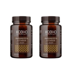 Kobho Duplo Astaxantina + CoQ10 60 +60 Cápsulas