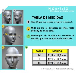 NocrisiX Diadema Migraña Tensional Talla XL Extragrande