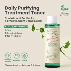 Axis-Y Daily Purifying Treatment Tónico diario con ácido salicílico y centella asiática 200ml