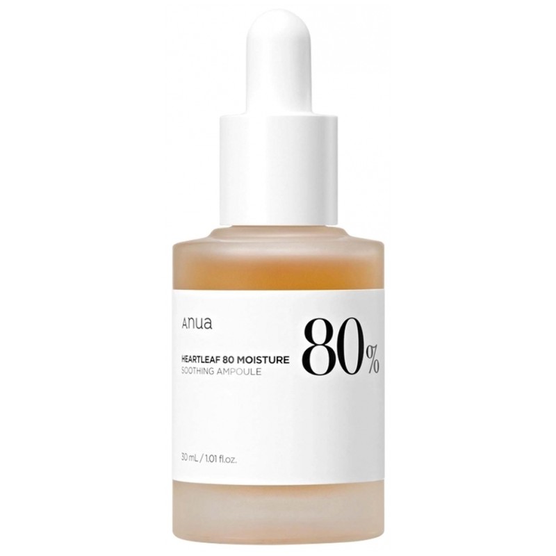 Anua Heartleaf 80% Moisture Soothing Ampoule Serum 30ml Anua Heartleaf 80% Moisture Soothing Ampoule Serum 30ml