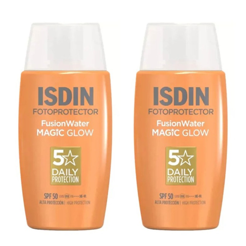 Fotoprotector Isdin Fusion Water Magic Glow SPF50 50 ml + 50ml Duplo Pack Fotoprotector Isdin Fusion Water Magic Glow SPF50 50 ml + 50ml Duplo Pack