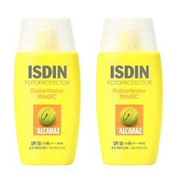Fotoprotector Isdin Fusion Water Magic Alcaraz SPF50 50 ml + 50ml Duplo Pack
