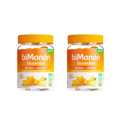 Bimanan Guarana Quema grasas Sabor Citrico 60 +60 Gummies Duplo Promocion