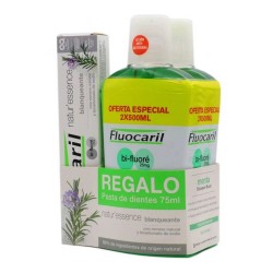 Fluocaril Bi-Fluore Colutorio Duplo 2 x 500ml + Pasta de dientes de regalo