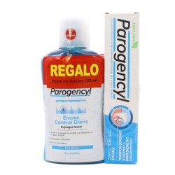 Parogencyl Encías Control Enjuague Bucal Duplo 2 x 500ml + Pasta de dientes de regalo