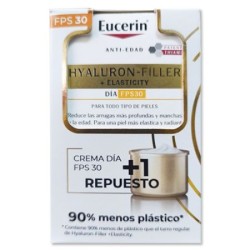 Eucerin Hyaluron Filler Elasticity FPS30 50 ml + Refill 50 ml