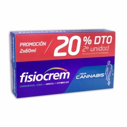 Fisiocrem Cannabis 60ml + 60ml Duplo Promocion