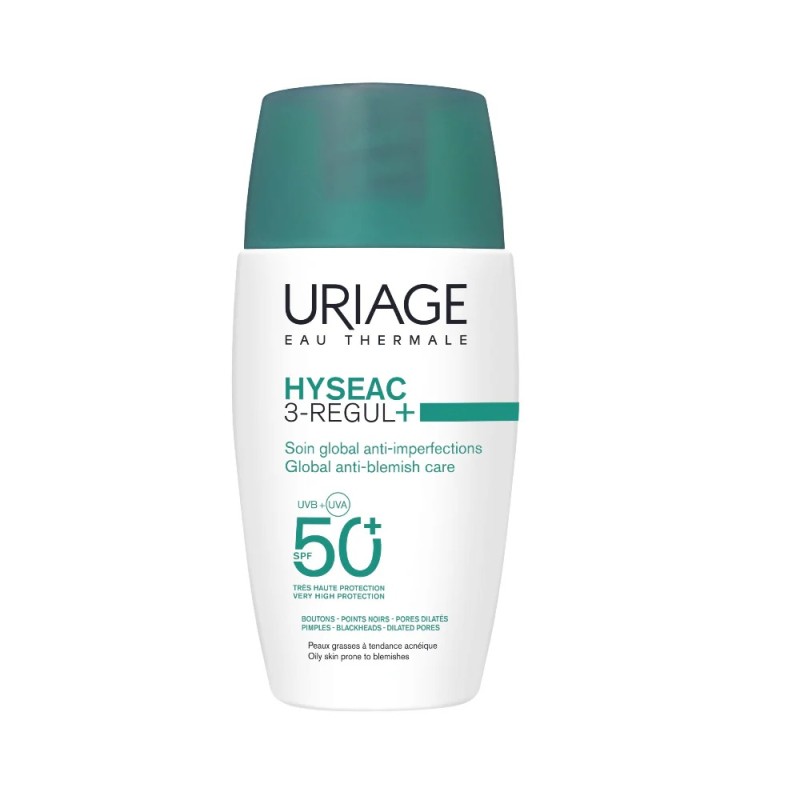 Uriage Hyseac 3 Regul+ Spf50+ F 50ml Uriage Hyseac 3 Regul+ Spf50+ F 50ml