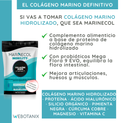 Webotanix Marinecol Colágeno Marino Mobility 275g + 275g Pack Duplo