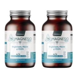 Webotanix Magnesio Triple Bisglicinato Malato Citrato 60 Cápsulas + 60 Cápsulas Duplo