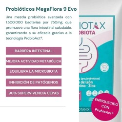 Webotanix Probiotax Microbiota 30 Dosis Sabor Coco 150g + 150g Duplo Promoción