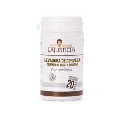 Ana Maria Lajusticia Levadura de Cerveza + Germen de Trigo + Tiamina 80 Comprimidos