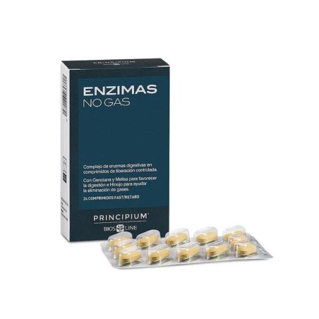 Principium Enzimas No Gas 24 Comprimidos Retard