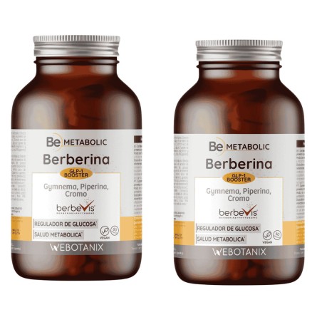 Webotanix Berberina GLP-1 Booster 60+60 Cápsulas Duplo Promoción