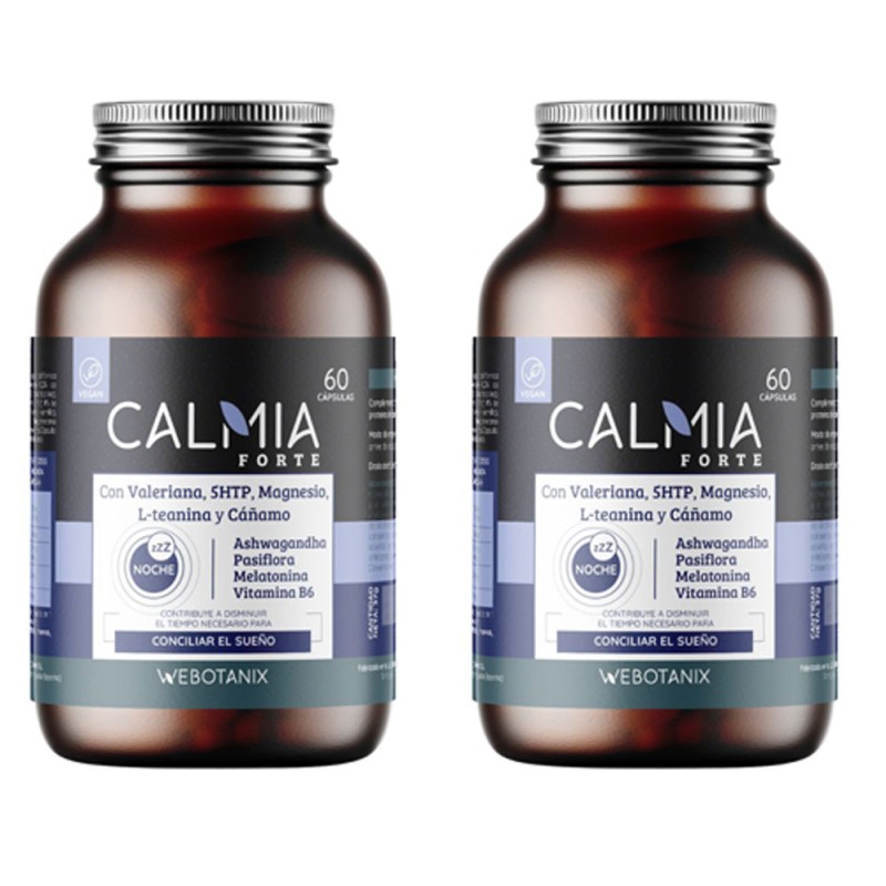 WeBotanix Calmia Noche Forte 60+60 Cápsulas Duplo Promoción WeBotanix Calmia Noche Forte 60+60 Cápsulas Duplo Promoción