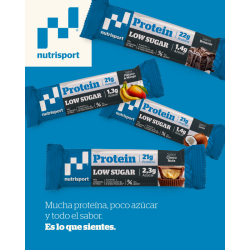 Nutrisport Barritas Protein Low Sugar Brownie 16 Unidades