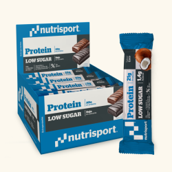 Nutrisport Barritas Protein Low Sugar Choconuts 16 Unidades