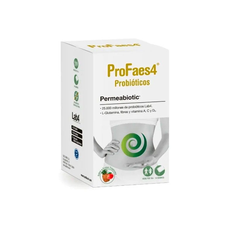 Profaes4 Probióticos Permeabiotic 14 Sobres Profaes4 Probióticos Permeabiotic 14 Sobres