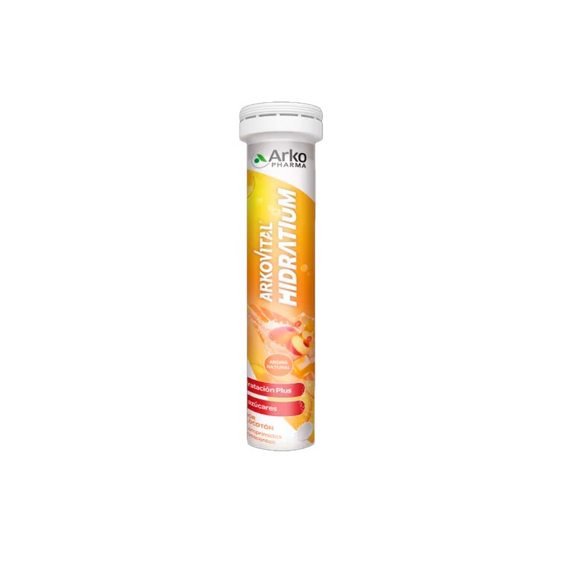 Arkopharma Arkovital Hidratium Sabor Melocotón 24 Comprimidos Efervescentes Arkopharma Arkovital Hidratium Sabor Melocotón 24 Comprimidos Efervescentes