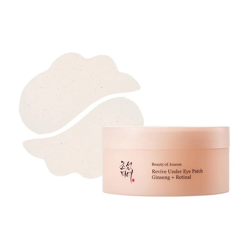 Beauty of Joseon Revive Under Eye Patch Ginseng + Retinal 60 Parches Debajo de Ojos Beauty of Joseon Revive Under Eye Patch Ginseng + Retinal 60 Parches Debajo de Ojos