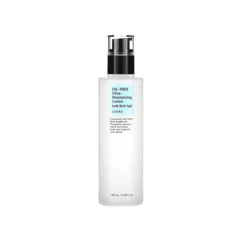 Cosrx Oil Free Ultra Moisturizing Lotion With Birch Sap Loción Hidratante 100ml Cosrx Oil Free Ultra Moisturizing Lotion With Birch Sap Loción Hidratante 100ml