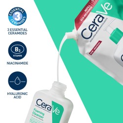 Cerave Limpiador Espumoso Recarga 473ml