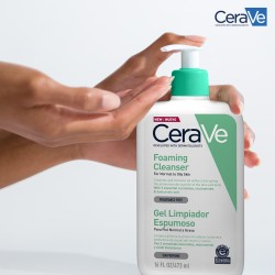 Cerave Gel Limpiador Espumoso Piel Normal a Grasa 473ml