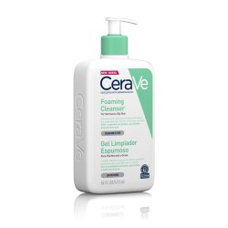 Cerave Gel Limpiador Espumoso Piel Normal a Grasa 473ml