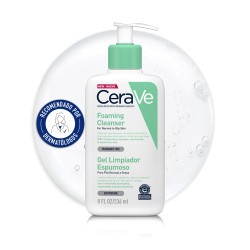 Cerave Gel Limpiador Espumoso Piel Normal a Grasa 236ml
