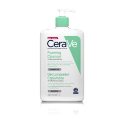 Cerave Gel Limpiador Espumoso Piel Normal a Grasa 1000ml Familiar
