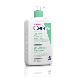 Cerave Gel Limpiador Espumoso Piel Normal a Grasa 1000ml Familiar