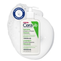 Cerave Crema Espuma Hidratante Limpiadora 236ml