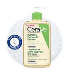 Cerave Aceite Limpiador Espumoso 473ml